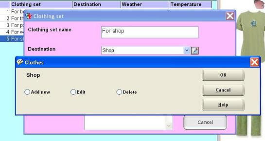 clothing